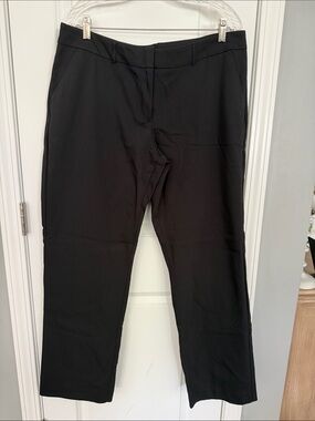 Apt. 9 Black Straight Leg Dress Pants